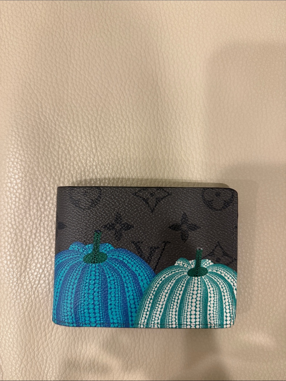Louis Vuitton x Yayoi Kusama Pumpkin Monogram Multiple Wallet